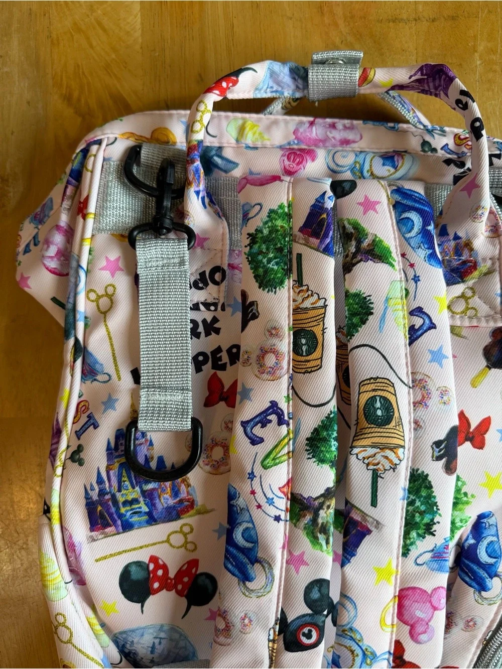 NWOT Pink Theme Park Diaper Backpack Park Hopper Disney